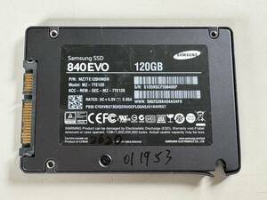 SAMSUNG SSD120GB【動作確認済み】2620　