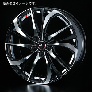 【個人宅発送可能】ウエッズ Weds 17×7.0J +47 5穴 PCD114.3 PBMC ホイール 1本 LEONIS TE レオニス・ティーイー (38768)