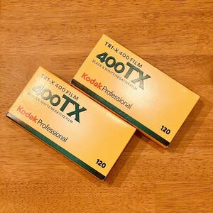 Kodak TRI-X 400 10本 コダック 400TX 2016年期限 120 ブローニー ① [期限切れフィルム]