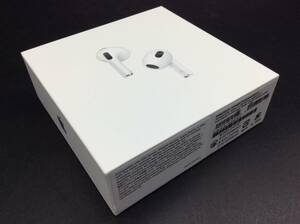 ＃1737　新品未開封 Apple AirPods エアポッズ AirPods（第3世代） MPNY3J/A エアポッツ ※微たばこ臭