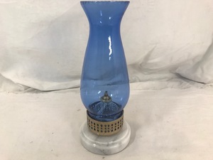 レトロ　ガラス製　アルコールランプ　オイルランプ