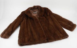 【氷】《最高級毛皮》 EMBA エンバ ミンクコート 毛皮コート H556