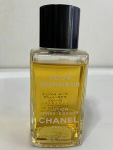 CHANEL シャネル プール ムッシュウ アフターシェーブ　ローション　100ml 香水 残量たっぷり　ボトルタイプ　定形外発送350円　澱あり