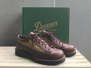 屋内試着のみ Danner Field Low D.Brown/Beige US9/JP27cm ダナーフィールド 27センチ