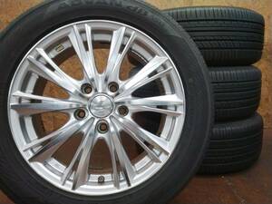 ★LEONIS WX + YOKOHAMA ADVAN dB V552 205/55R16 4本セット[ノア ヴォクシー セレナ リーフ ステップワゴン アクセラ スイフトスポーツ]