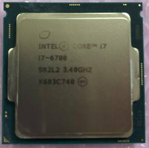 インテル Core i7-6700　BIOS確認済み