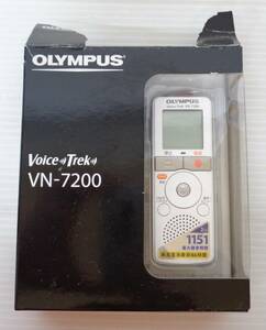 ★【ジャンク品】OLYMPUS　オリンパス　Voice-Trek　ボイストレック　ボイスレコーダー　VN-7200　ホワイト　取説　元箱★