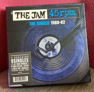 激レア!!ほぼ新品♪アナログ7インチEPレコードBOX シリアルナンバー入り『THE JAM 45rpm THE SINGLES 1980-82』ザ・ジャム/ポールウェラー