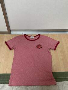 VANS⊆OFF THE WALLリンガーTシャツ⊆ヴァンズ トリムTシャツ