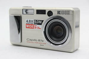 【返品保証】 【便利な単三電池で使用可】リコー Ricoh Caplio R1v 4.8x コンパクトデジタルカメラ s9435