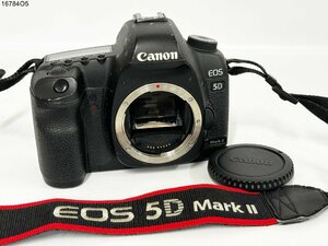 ★シャッターOK◎ Canon キャノン EOS 5D MarkⅡ イオス 一眼レフ デジタルカメラ ボディ 16784O5-9