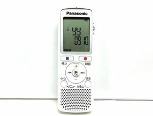 D020-C4-1793 ◎ Panasonic パナソニック RR-QR220-W ホワイト ボイスレコーダー ICレコーダー 通電確認済み 箱付き