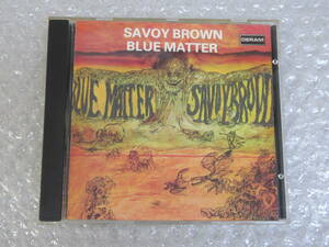 CD●SAVOY BROWN[BLUE MATTER]米US盤/サヴォイ・ブラウン/ブルー・マター