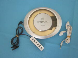 KENWOOD ポータブルCDプレーヤー　DPC-X527　オレンジ CD-R/RW対応　ジャンク