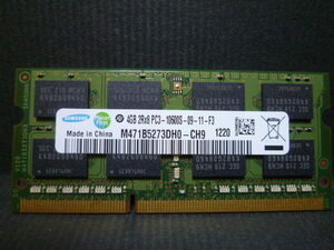 ジャンク品　SAMSUNG　4GB　M471B5273DHO-CH9　＜F3＞