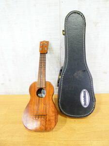 【USED!Kelii Ukulele ウクレレ★ケリーウクレレ/ケース付き ※現状品＠100（4）】