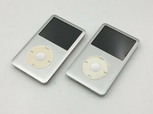 ♪▲【Apple アップル】iPod Classic MB562J 120GB 2点セット まとめ売り 0425 9