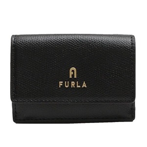 【新品 未使用】フルラ FURLA CAMELIA ３つ折り財布 WP00318-ARE000-O6000 レディース NERO ブラック ウォレット