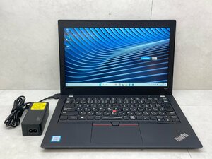 ☆1円スタート☆第8世代☆Lenovo☆Thinkpad☆X280 20KE-S5HK00☆Core i3 2.20GHz/8GB/SSD128GB/無線/Bluetooth/Office/Win11 DtoD領域☆