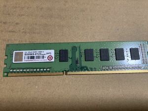 transcend DDR3 1600 pc3-12800 2GB×1枚　2GB