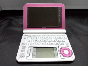 SHARP PW-G4000-P [ブレーン 中学生モデル ピンク] 電子辞書 コンテンツ数110個
