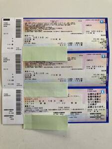 COMPLEX コンプレックス 「日本一心」 東京ドーム チケット 2024/5/16(木)　2枚組