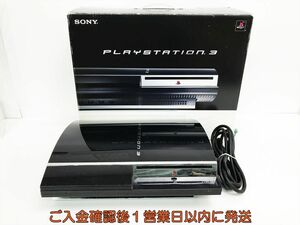 【1円】PS3 本体/箱 セット 60GB ブラック SONY PlayStation3 CECHA00 初期化/動作確認済 プレステ3 K07-534os/G4