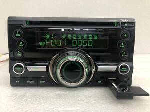 Clarion クラリオン 2DIN CD/USB/AUX/AM/FM プレーヤー CX211BK 【CO00341】