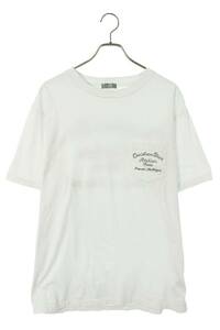 ディオール DIOR 293J645A0677 サイズ:L アトリエ刺繍デザインTシャツ 中古 OM10