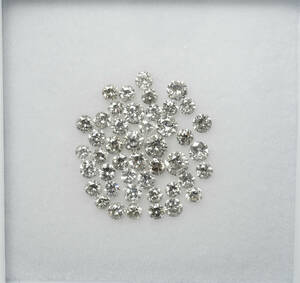 ★おまとめ天然ダイヤモンド 最高級 1.578ct ラージメレ 1.8mmUP ルース 宝石 ジュエリー jewelry