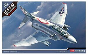 アカデミー 1/48 アメリカ海軍 F-4J ファントムII VF-102 ダイヤモンドバックス プラモデル 12323