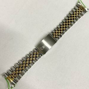 ロレックス 62523 H14 5連ジュビリーブレス YGコンビ 取付幅20ｍｍ FF455 YG×SS 純正ベルト ヴィンテージ ROLEX Bracelet