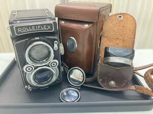 【ヴィンテージ】ROLLEIFLEX(ローライフレックス)　二眼カメラ　1:2.8　f=80mm