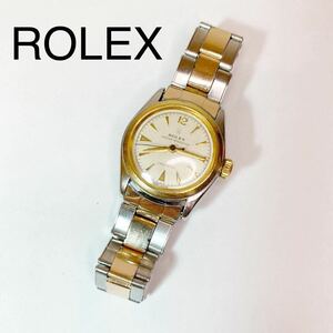 ROLEX ロレックス 5020 OYSTER SPEEDKING PRECISION スピードキング コンビリベットブレス ボーイズサイズ 手巻き メンズ腕時計 稼働品
