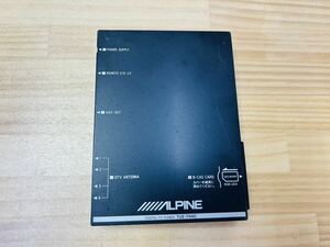 ☆ ALPINE アルパイン 4×4 地デジ フルセグチューナー TUE-T440 薄型 地上デジタルTVチューナー SA-0521h60 ☆