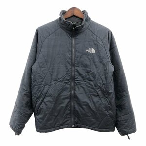 THE NORTH FACE ノースフェイス 中綿ナイロン ジャケット アウター アウトドア キャンプ ブラック (メンズ M) 中古 古着 P8555