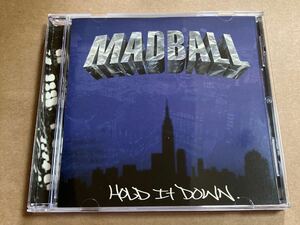 CD MADBALL / HOLD IT DOWN 86578-2 マッドボール 検:NYHC : HATEBREED : AGNOSTIC FRONT 