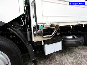 いすゞ エルフ 超鏡面 ステンレス メッキ 荷台 ステップ ボード ドア サイド アウター エクステリア 外装 2PC TRUCK－M－034
