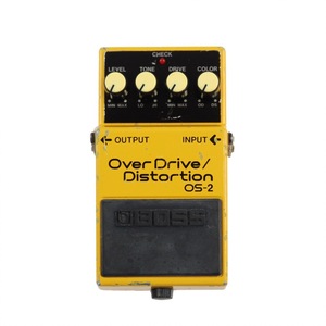 【中古】オーバードライブ ディストーション エフェクター BOSS OS-2 OverDrive Distortion ギターエフェクター