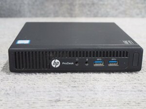 HP ProDesk 400 G2 MINI Core i3-6100T 3.2GHz 4GB ジャンク A60112