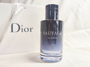 100ml【日本語表記】Christian Dior クリスチャンディオール SAUVAGE ソヴァージュ オードゥパルファン EAU DE Parfum オードパルファム