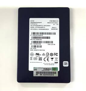 S6050134 HP SATA 480GB 2.5インチ SSD 1点 【中古動作品】