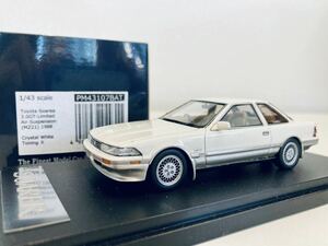 【送料無料】1/43 Mark43 トヨタ ソアラ 3.0 GT-LIMITED Air Suspension (MZ21) 1988 クリスタルホワイトトーニングⅡ