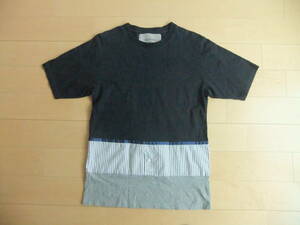 CASELY HAYFORD 100%COTTON T-SHIRTS navy grey ケイスリーヘイフォード Tシャツ XSサイズ