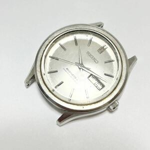 549 稼動品／SEIKO セイコー BUSINESS-A／8306-9030 シルバー文字盤 腕時計 フェイスのみ