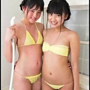 【アイドル当時物】沖田彩花+東 あさかBiS/沖田彩花BIS