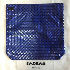 BAOBAO ISSEY MIYAKE バオバオイッセイミヤケ クラッチバッグ メタリック ブルー バオ バオ イッセイ ミヤケ バオバオ イッセイミヤケ BAO