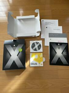 Mac OS X10.4.3 Tiger DVD 箱入り　MA190J/A