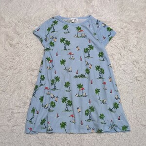 【送料無料】GLOBAL WORK　半袖　ワンピース　L　110-120cm　女の子　キッズ　子供服