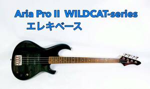 ■■ Aria Pro II アリアプロII WILDCAT-series エレキベース 音出し確認済み